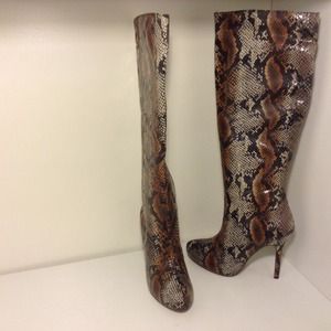 NEW!!!!snake skin boot. New York and Company.