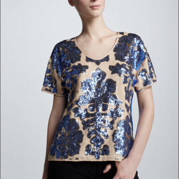 Neiman Marcus for Target Sequined Blouse
