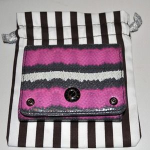 Henri Bendel Wallet Snake French Purse