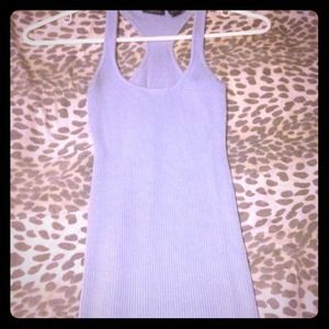Light Blue 88% Raylon, 32% Nylon Tanktop