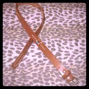 Chestnut Beaded Belt