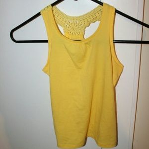 BabyGap yellow tank top