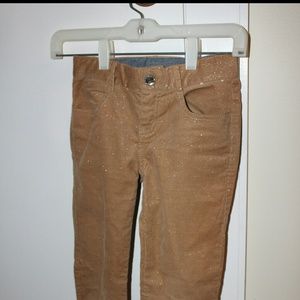 Gymboree STAR OF THE SHOW  gold sparkle  pants