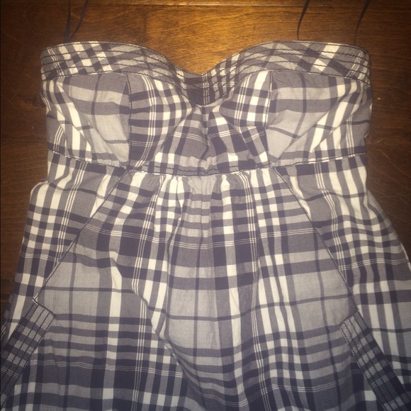 Short Strapless Dress- American Eagle Outfitters - Picture 2 of 3