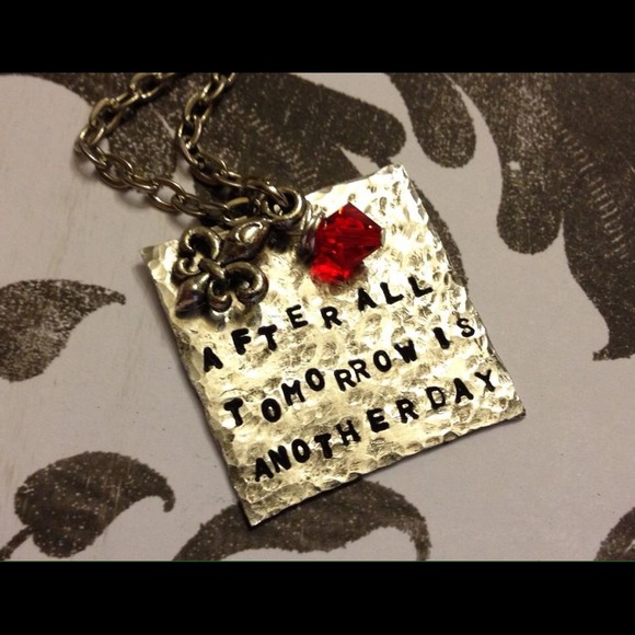 After all tomorrow is another day necklace