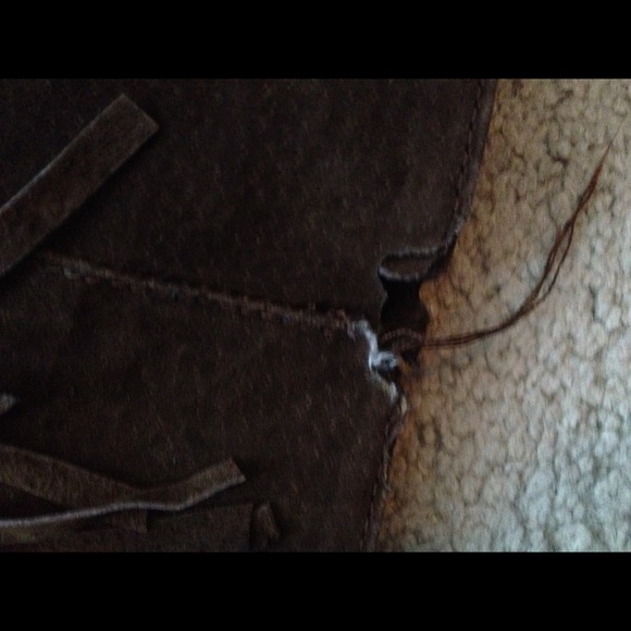 🎈VTG SUEDE FRINGE JACKET🎈 - Picture 3 of 4