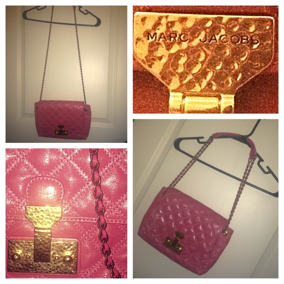 Marc Jacobs Quilted Shoulder Designer Purse - Picture 2 of 3