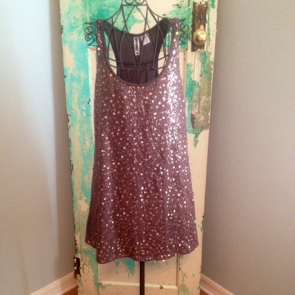 Sequin long top - Picture 1 of 3