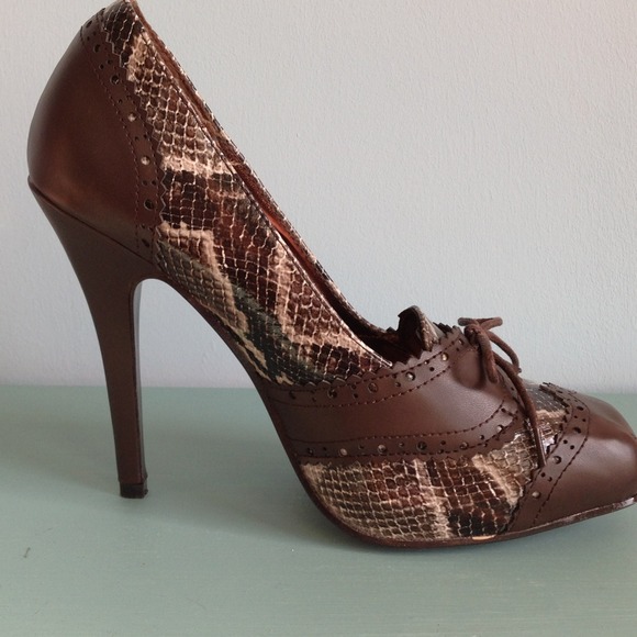 Rampage brown and python pump - Picture 3 of 4