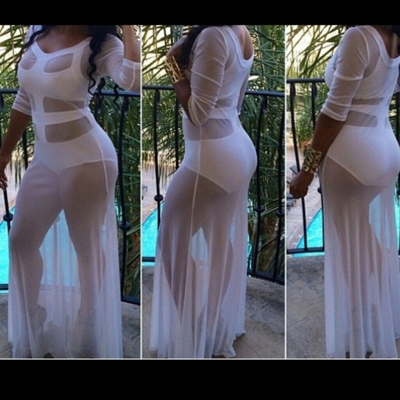Sheer dress