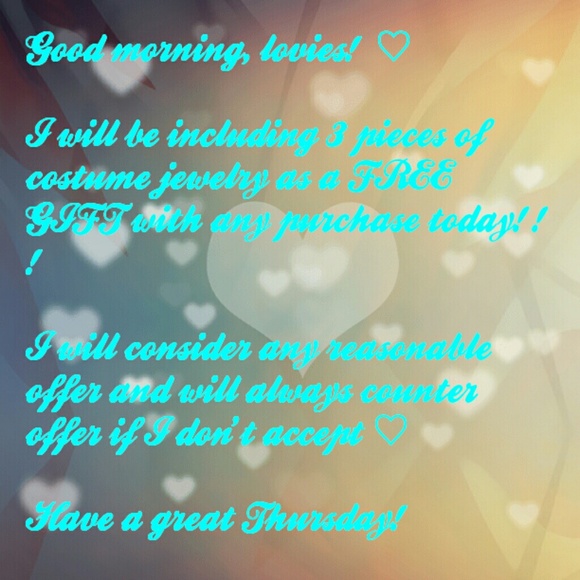 THREE FREE GIFTS WITH PURCHASE