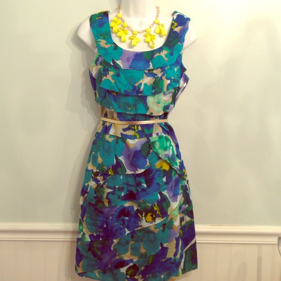 Summer dress in beautiful print Calvin Klein