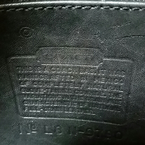 Coach Black Med Handbag #9790-Pre-owned - Picture 4 of 4