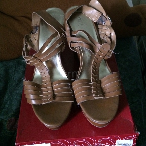 Bakers wedge heels