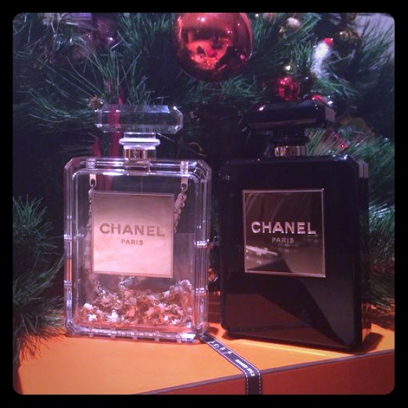 Chanel perfume purse