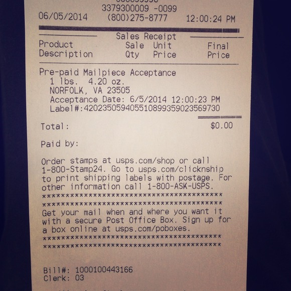 TRACKING INFO FOR TARA 🎁📦📬