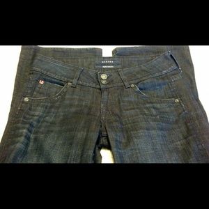 Dark wash Hudson denim
