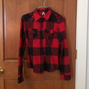 Red Checkered Flannel