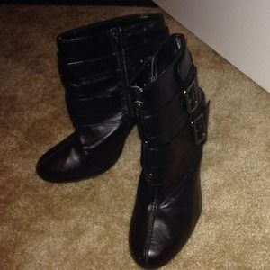 Black booties