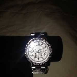 Silver watch