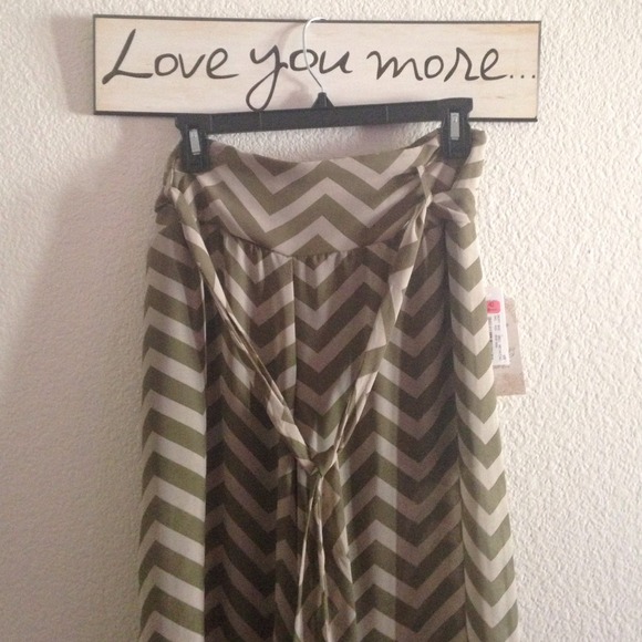 Chevron pants purchased from Dillards