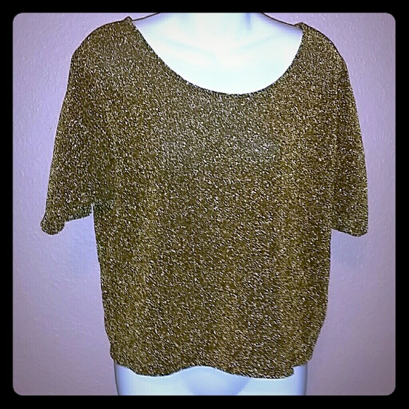 Gold blouse