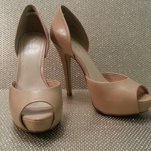 ALDO Nude Heels