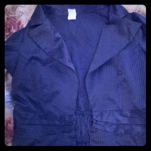 Cap sleeve blazer