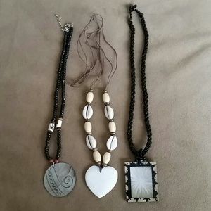 Shell and Beaded Necklaces (3)