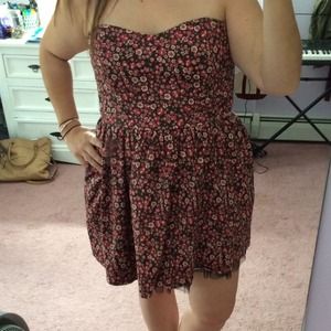 Floral print dress