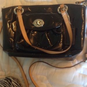 Black Coach crossbody