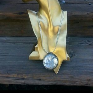 Hand carved Mother of Pearl necklace