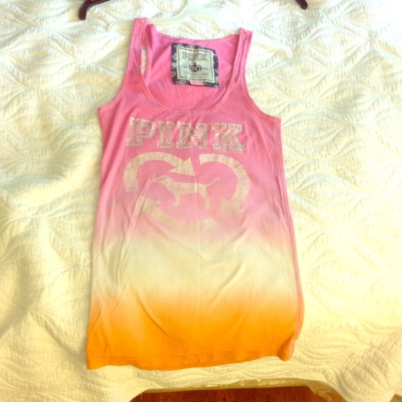 Ombrè pink Victoria secrets tank