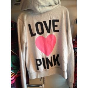 Victoria's Secret PINK zip up hoodie! 💖