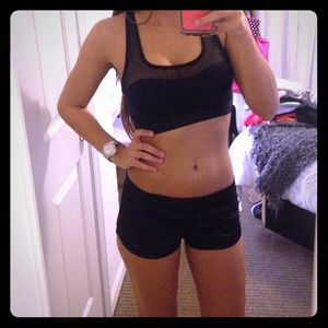 Forever 21 black sports bra!