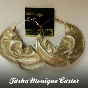 Leather Fulani Hoops