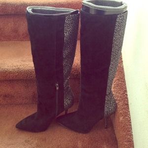 Rhinestone boots by Enzo Angiolini*price reduced