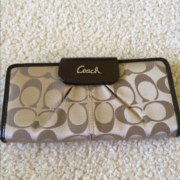 Brown Coach Wallet