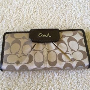 Brown Coach Wallet