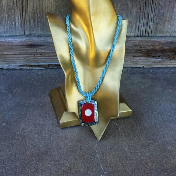 Exotic handcrafted eye catching necklace! - Picture 1 of 2