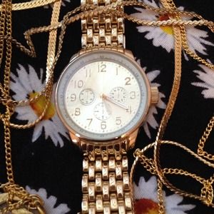 Big Gold Merona Watch