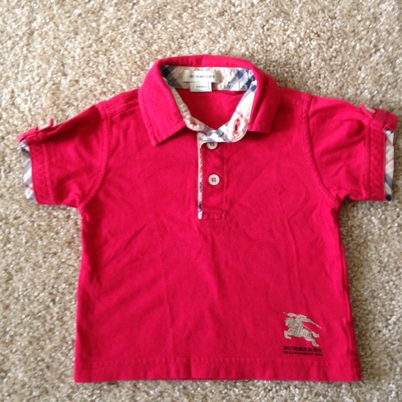 *SOLD* Burberry Infant Boy's Short-sleeve Shirt