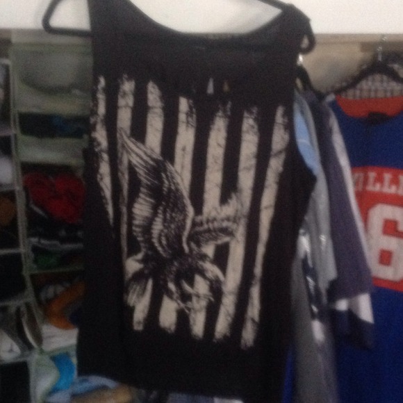 Shirt opened from the back