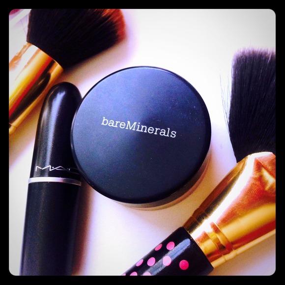 Bare minerals all over face color.