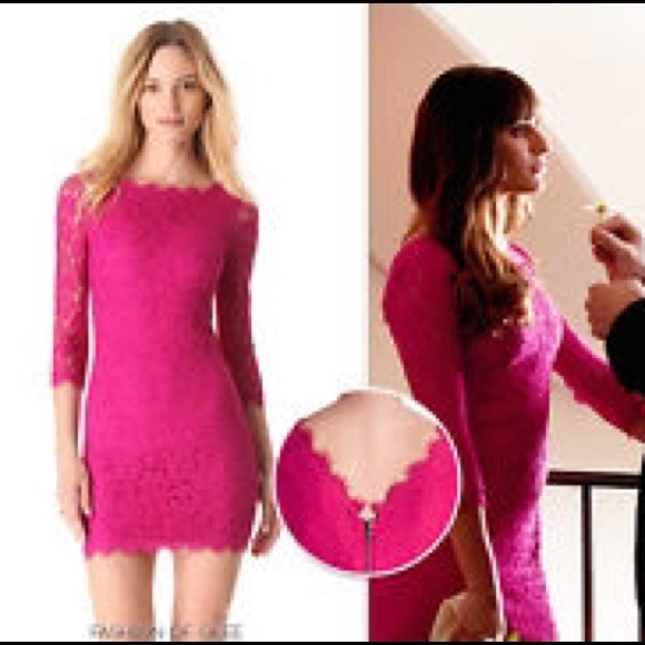 🚫SOLD🚫 DVF Zarita lace dress in Gardenia!