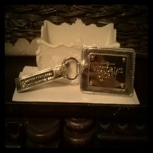 Victoria's Secret. ID holder, lugg tag, $$ holder.