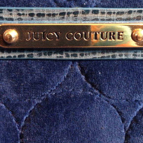 DONATED Juicy Couture soft felt wallet - Picture 2 of 4