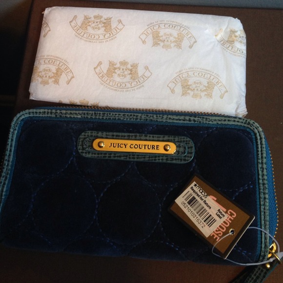 DONATED Juicy Couture soft felt wallet - Picture 4 of 4