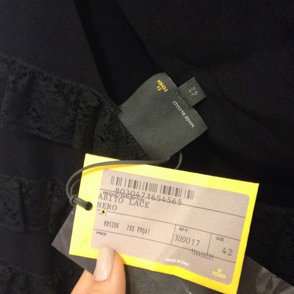 Fendi black lace dress - Picture 4 of 4