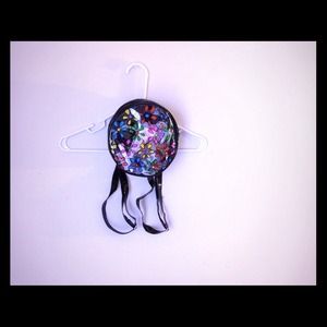 pvc transparent mini backpack